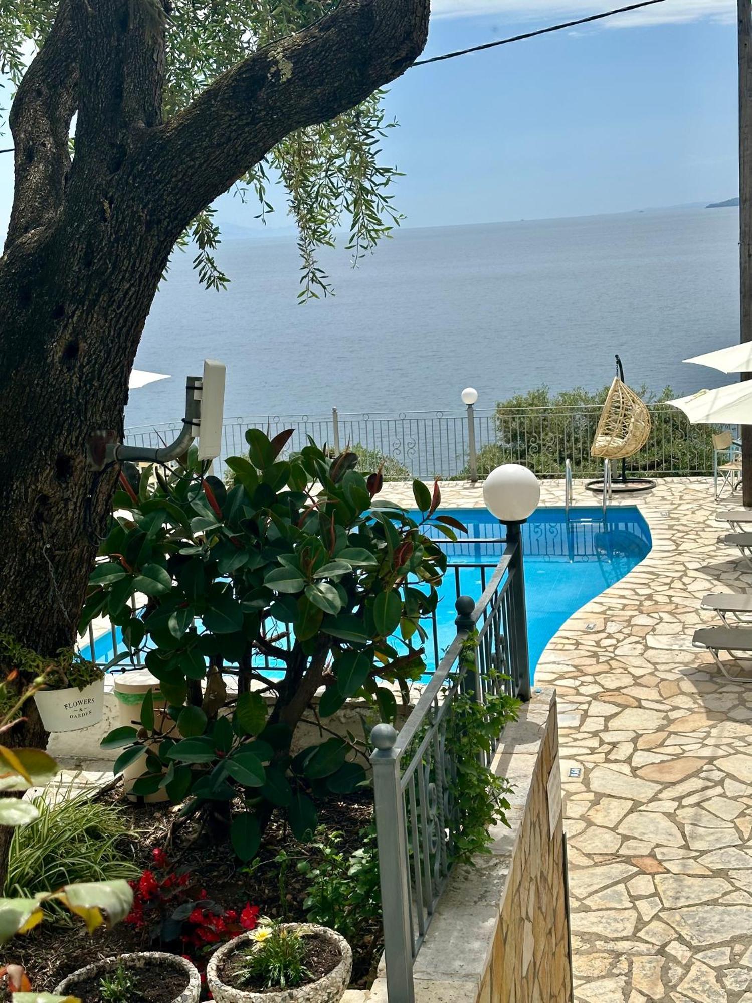 Vladimiros Apartments Barbati Exterior photo